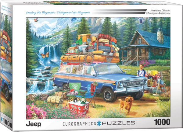 Jeep Loading the Wagoneer 1000-Piece Puzzle