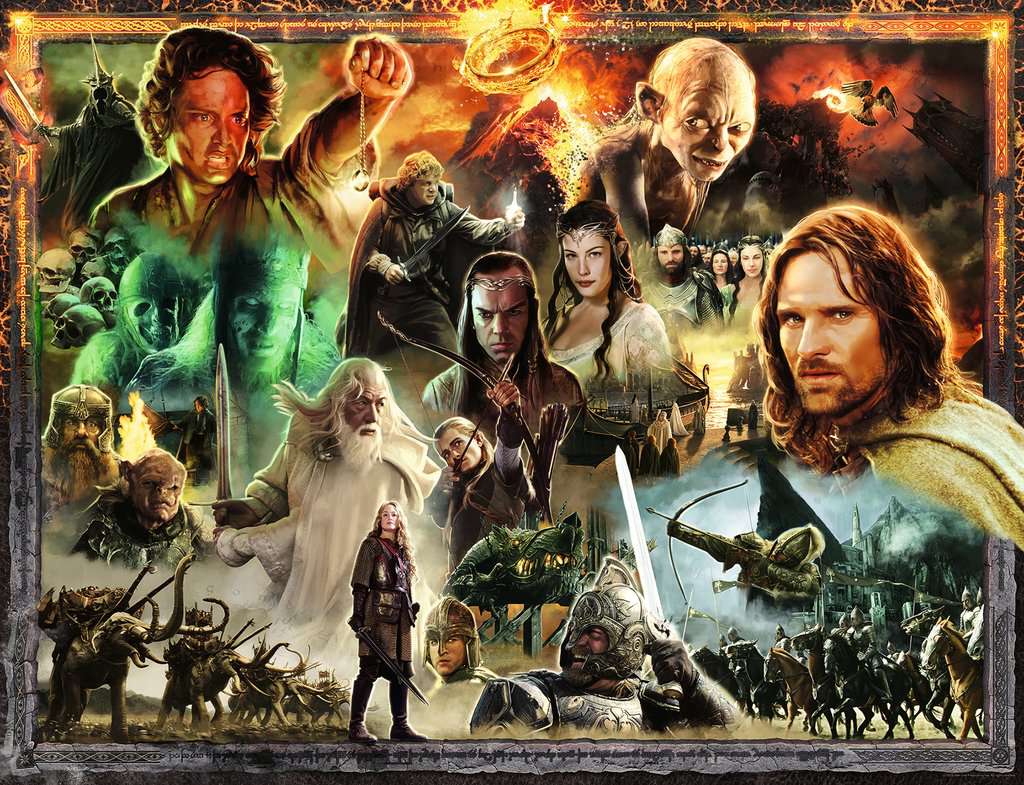 Lord of the Rings: The Return of the King<br>Casse-tête de 2000 pièces