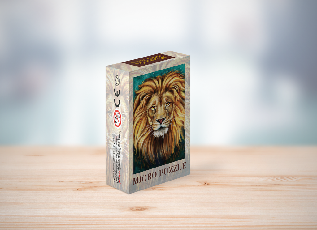 Lion<br>Casse-tête de 99 pièces