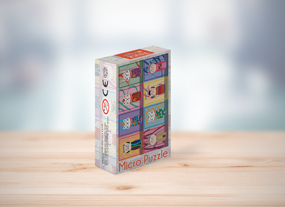 Maneki Kokeshi- 99 Piece Puzzle