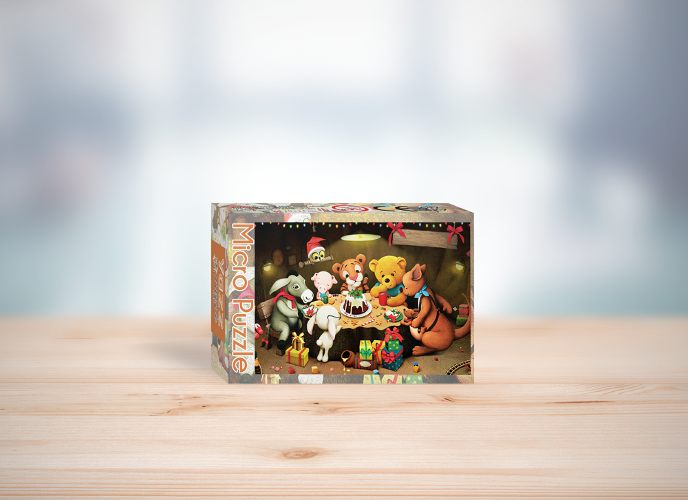Winnie Christmas - 99 Piece Puzzle