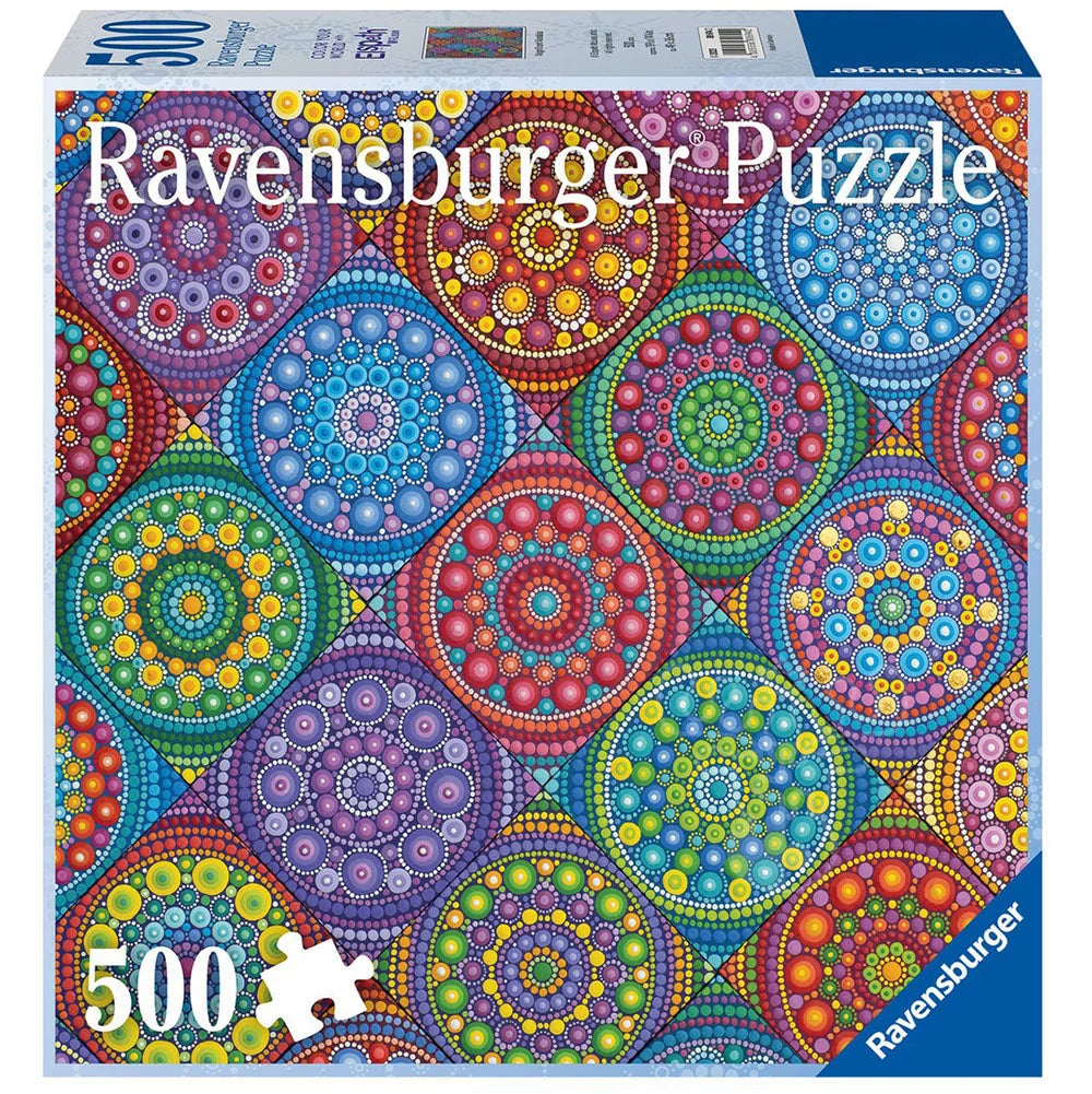 Magnificent Mandalas 500-Piece Puzzle