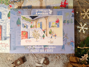 Maison de Campagne 500-Piece Puzzle