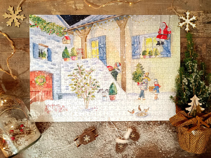 Maison de Campagne 500-Piece Puzzle