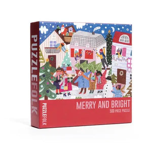 Merry and Bright 500-Piece Puzzle