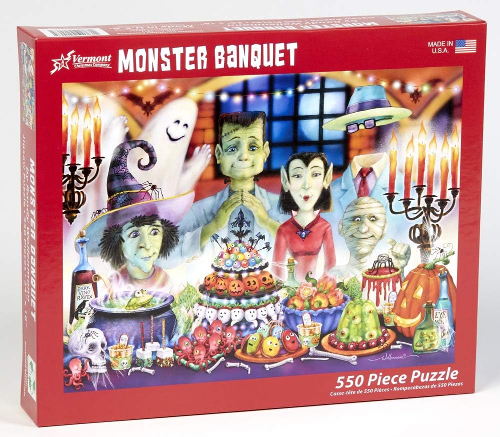 Monster Banquet 550-Piece Puzzle