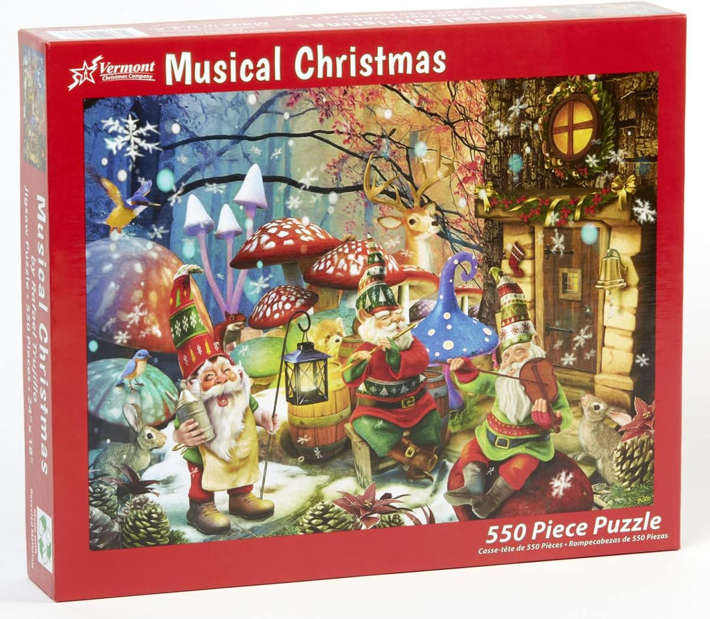 Musical Christmas<br>Casse-tête de 550 pièces