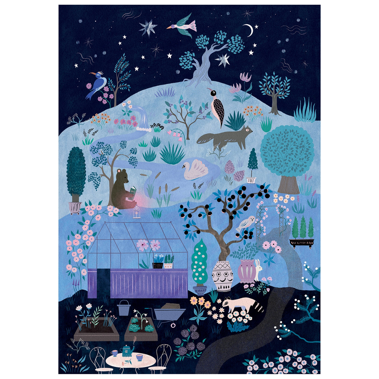 Night Garden 1000-Piece Puzzle