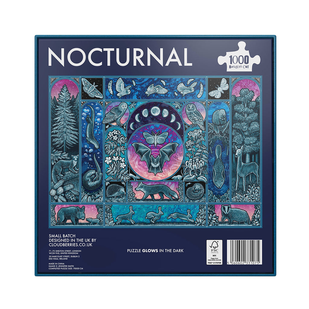 Nocturnal (Small Batch Random Cut) 1000-Piece Puzzle