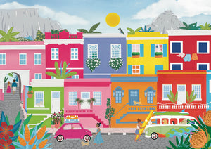 Bo-Kaap Mosaic 1000-Piece Puzzle