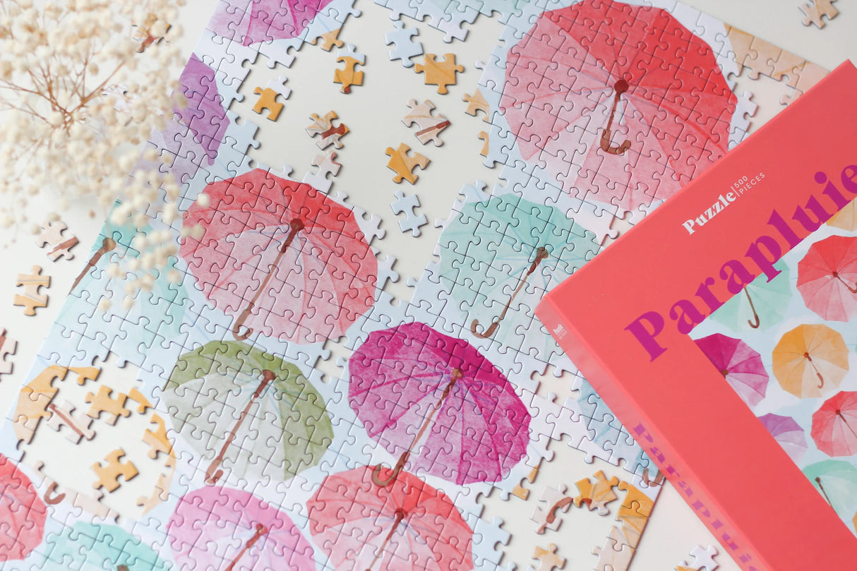 Parapluies - Casse-tête de 500 pièces