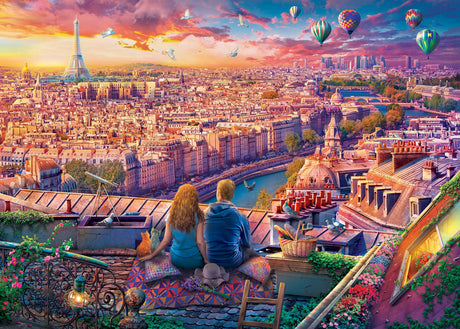 Paris Rooftop 1000-Piece Puzzle