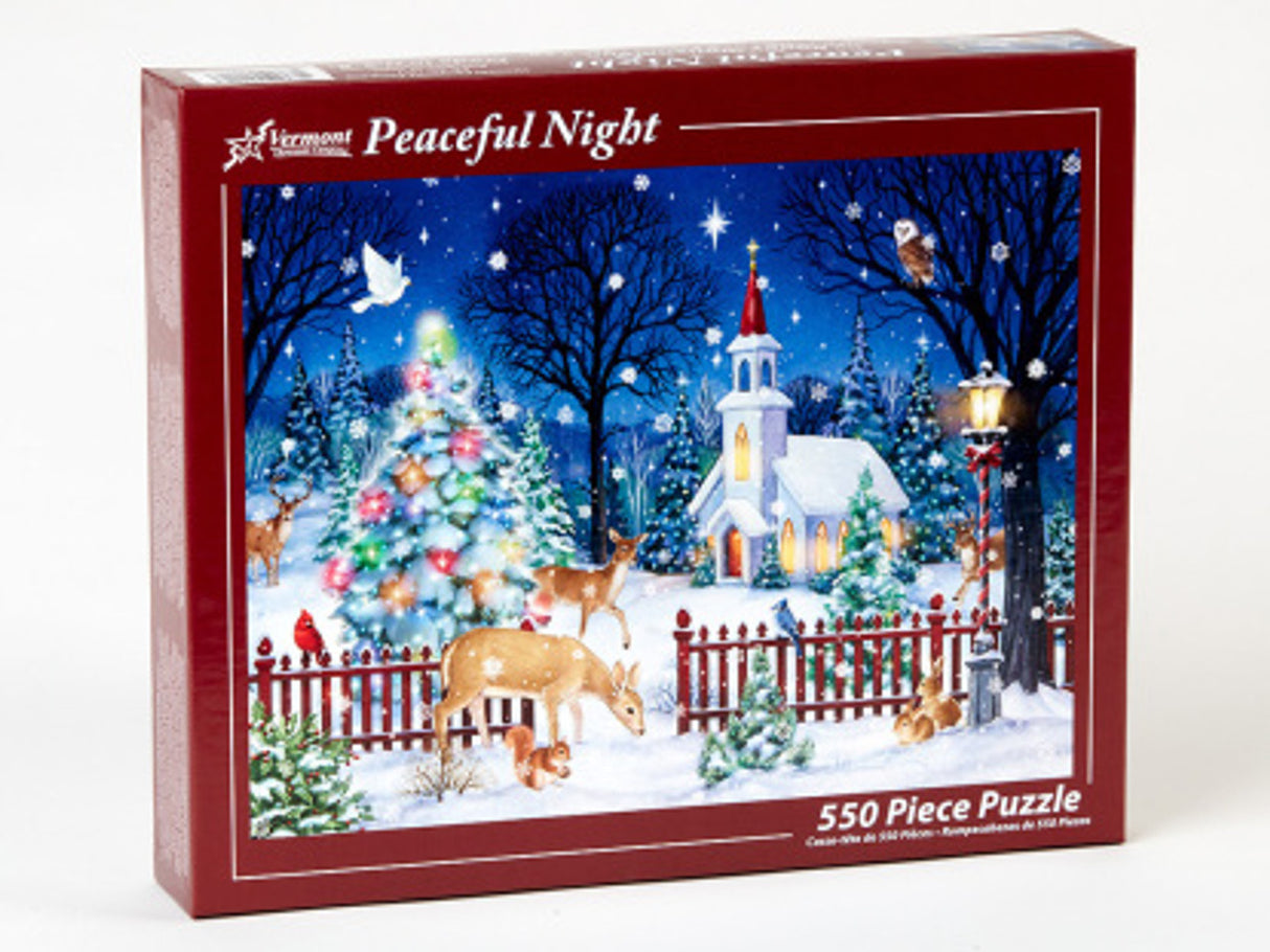 Peaceful Night 550-Piece Puzzle