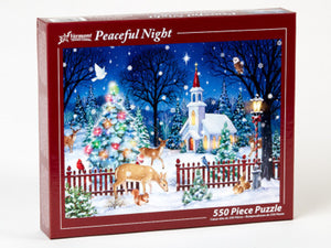 Peaceful Night 550-Piece Puzzle