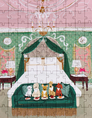 Posh Puppy Room Service 100-Piece Puzzle