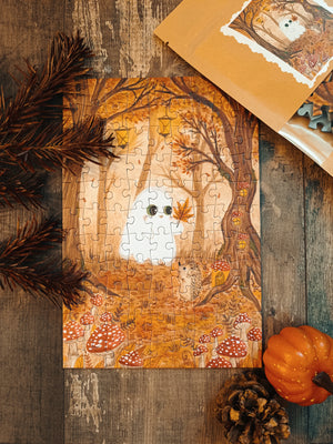 Promenade de Mr Ghost 99-Piece Puzzle