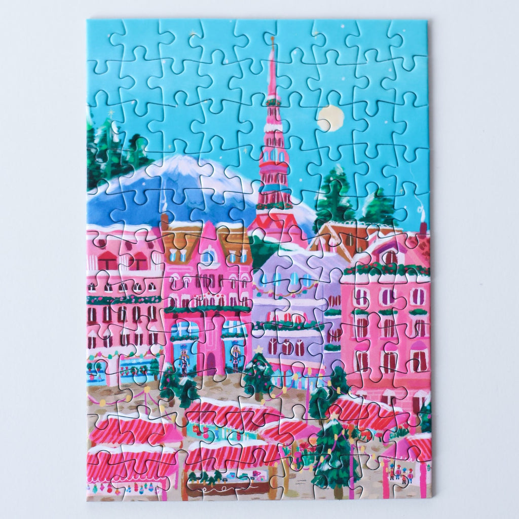 Paris in a Day 1000 Piece Rectangle Puzzle