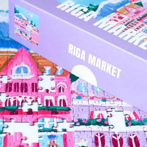 Riga Market 1000-Piece Puzzle