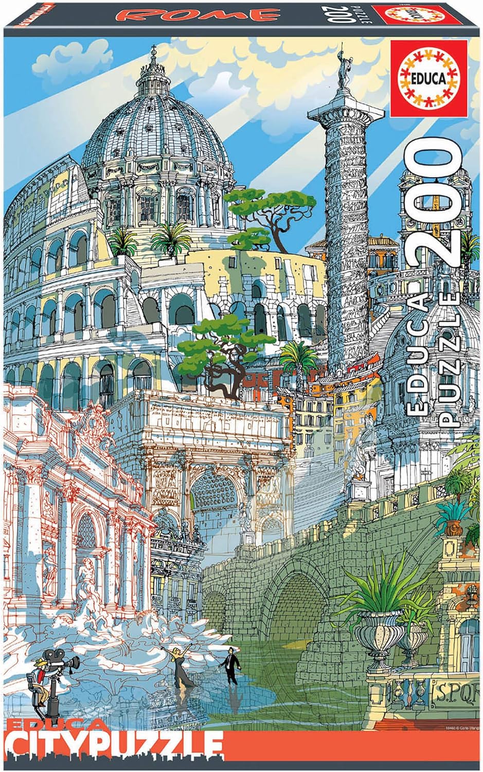 Rome 200-Piece Puzzle