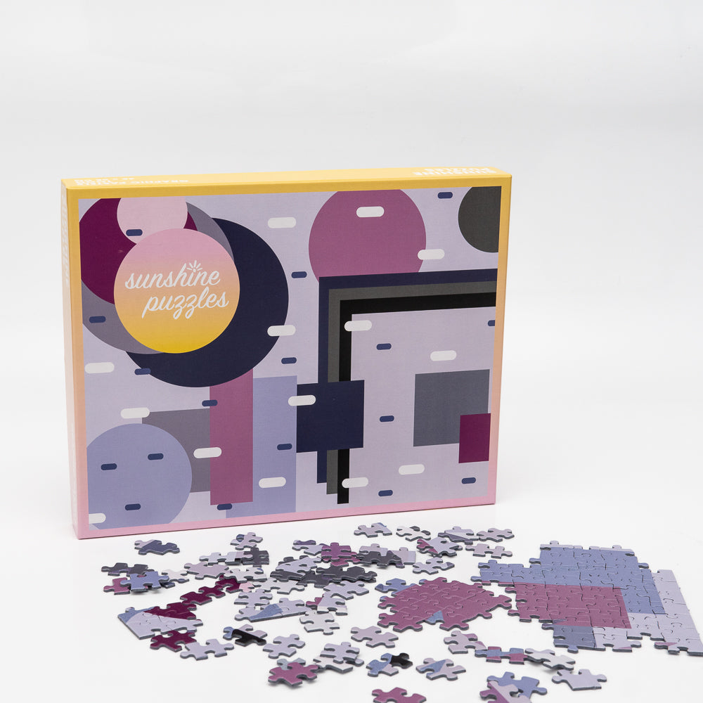 Graphic Pastels 1000-Piece Puzzle