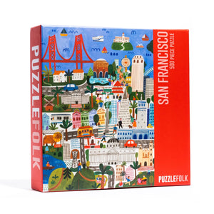 San Francisco 500-Piece Puzzle