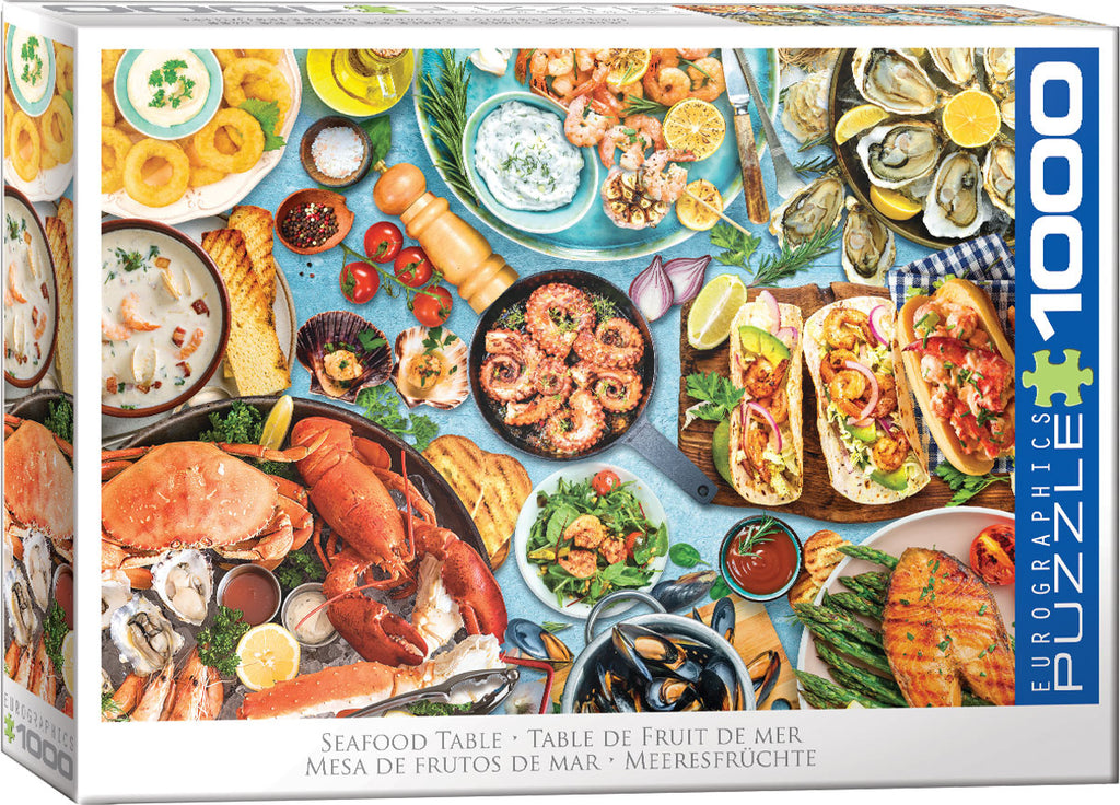 Seafood Table 1000-Piece Puzzle