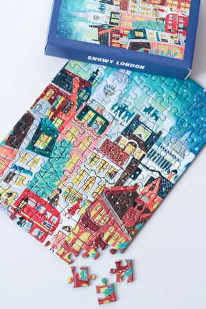 Snowy London 99-Piece Puzzle