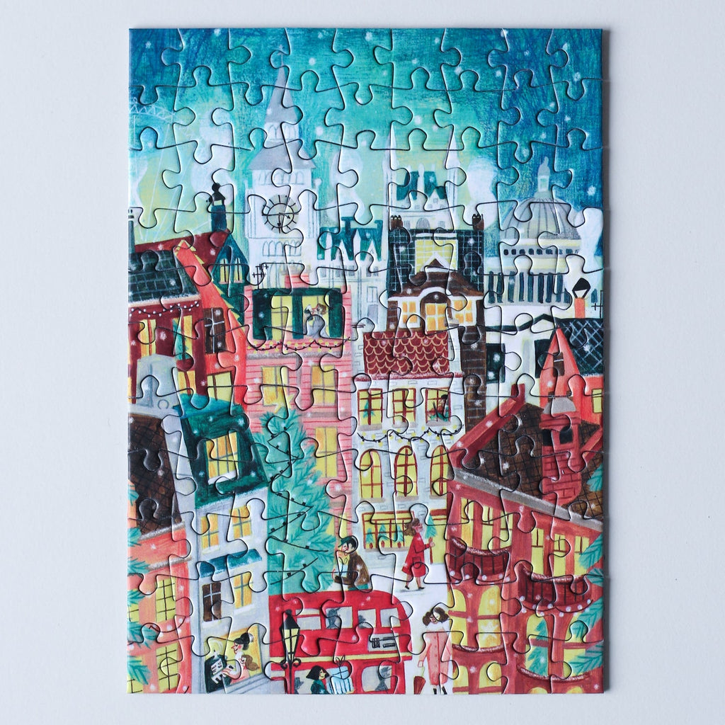 Snowy London 99-Piece Puzzle