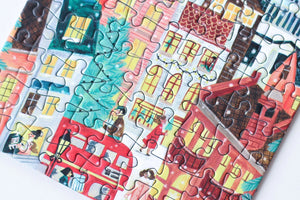 Snowy London 99-Piece Puzzle