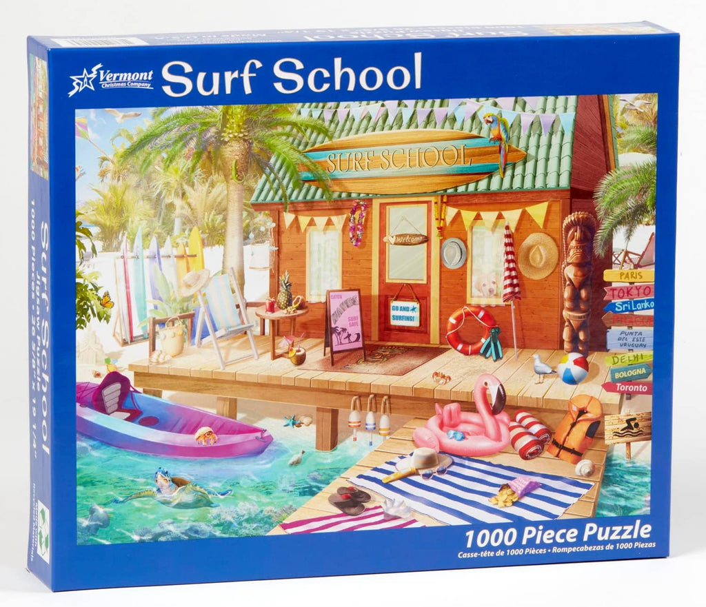 Surf School 1000-Piece Puzzle