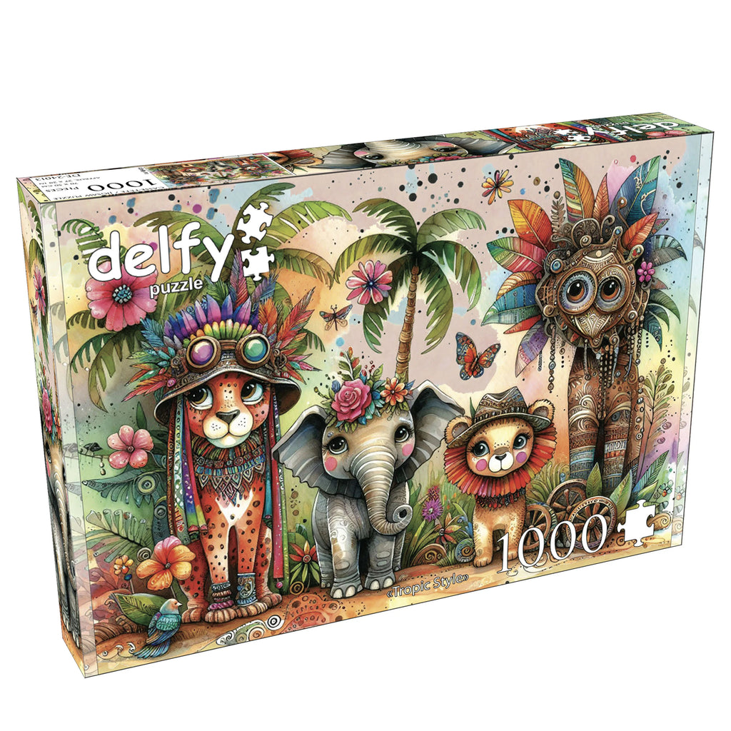 Tropic Style 1000-Piece Puzzle