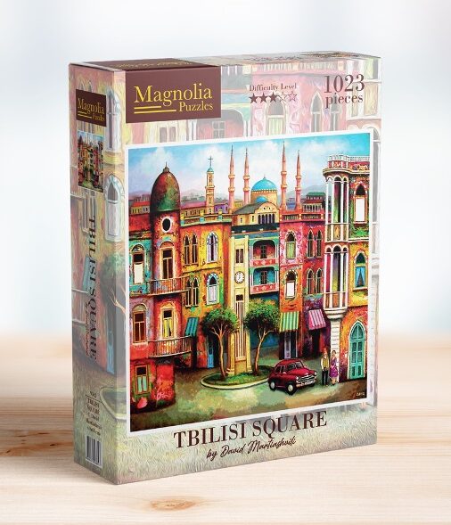 Tbilisi Square – David Martiashvili 1023-Piece Puzzle Mar