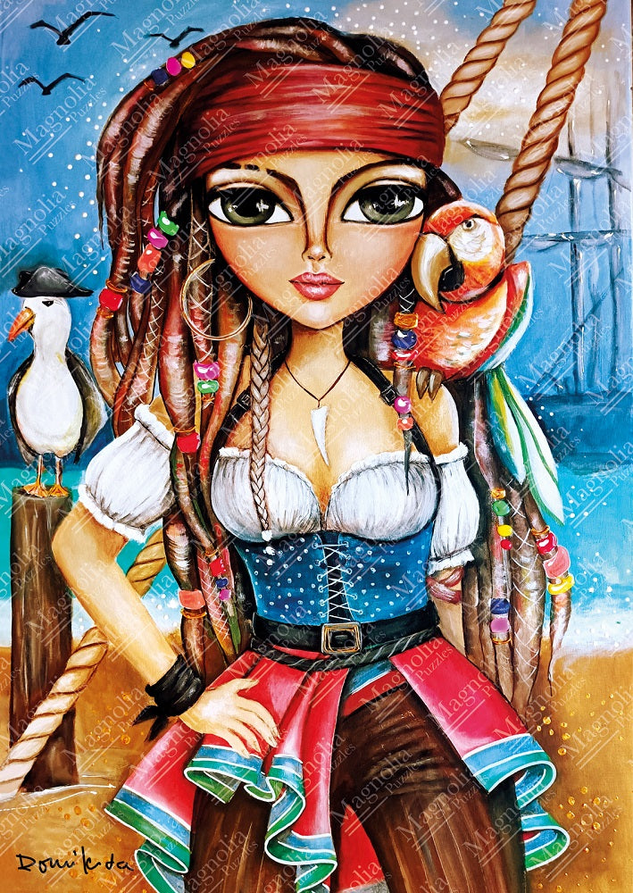 The Beautiful Pirate – Romi Lerda<br>Casse-tête de 1000 pièces