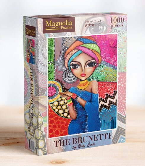 The Brunette – Romi Lerda 1000-Piece Puzzle