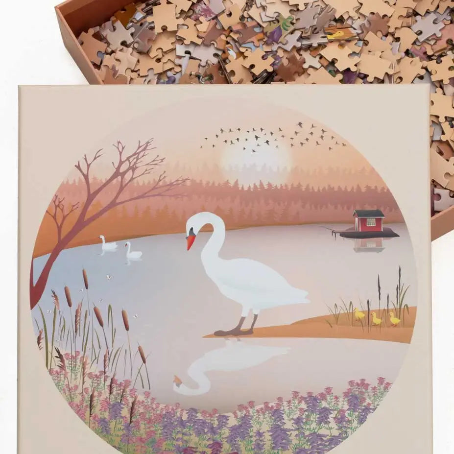 The Swan 1000-Piece Puzzle