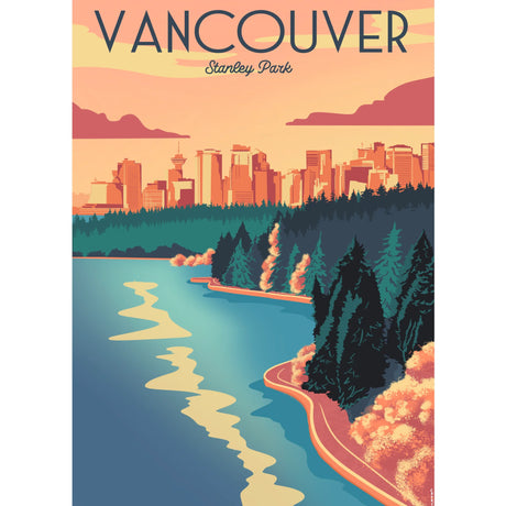 Vancouver Sunset 1000-Piece Puzzle