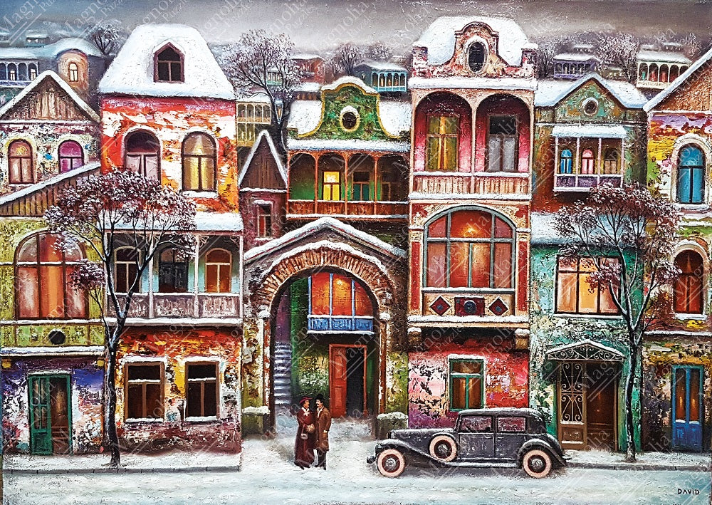 Winter Evening - David Martiashvili 1000-Piece Puzzle