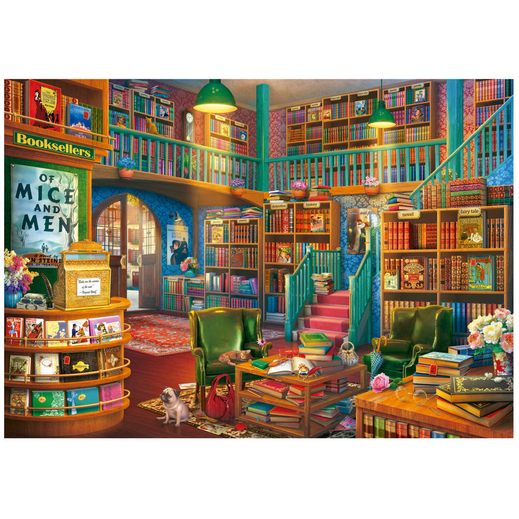 Wonderful Bookshop 1000-Piece Puzzle