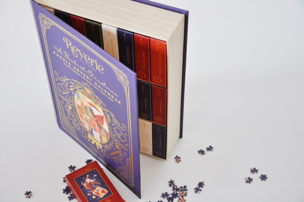 A Bookish Christmas Puzzle Advent Calendar<br>Casse-tête de 24x150 pièces