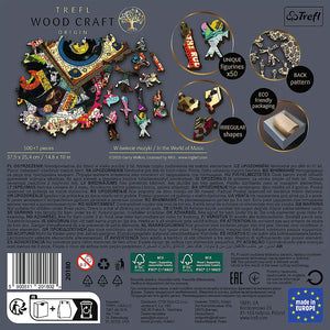 In the World of Music 501-Piece Wooden Puzzle