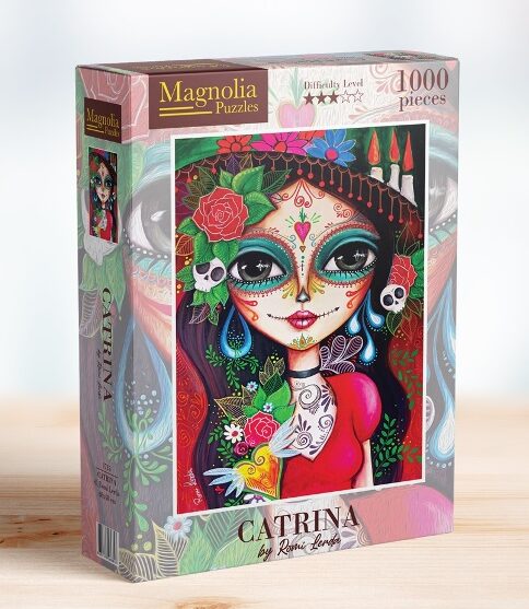 Catrina – Romi Lerda<br>Casse-tête de 1000 pièces