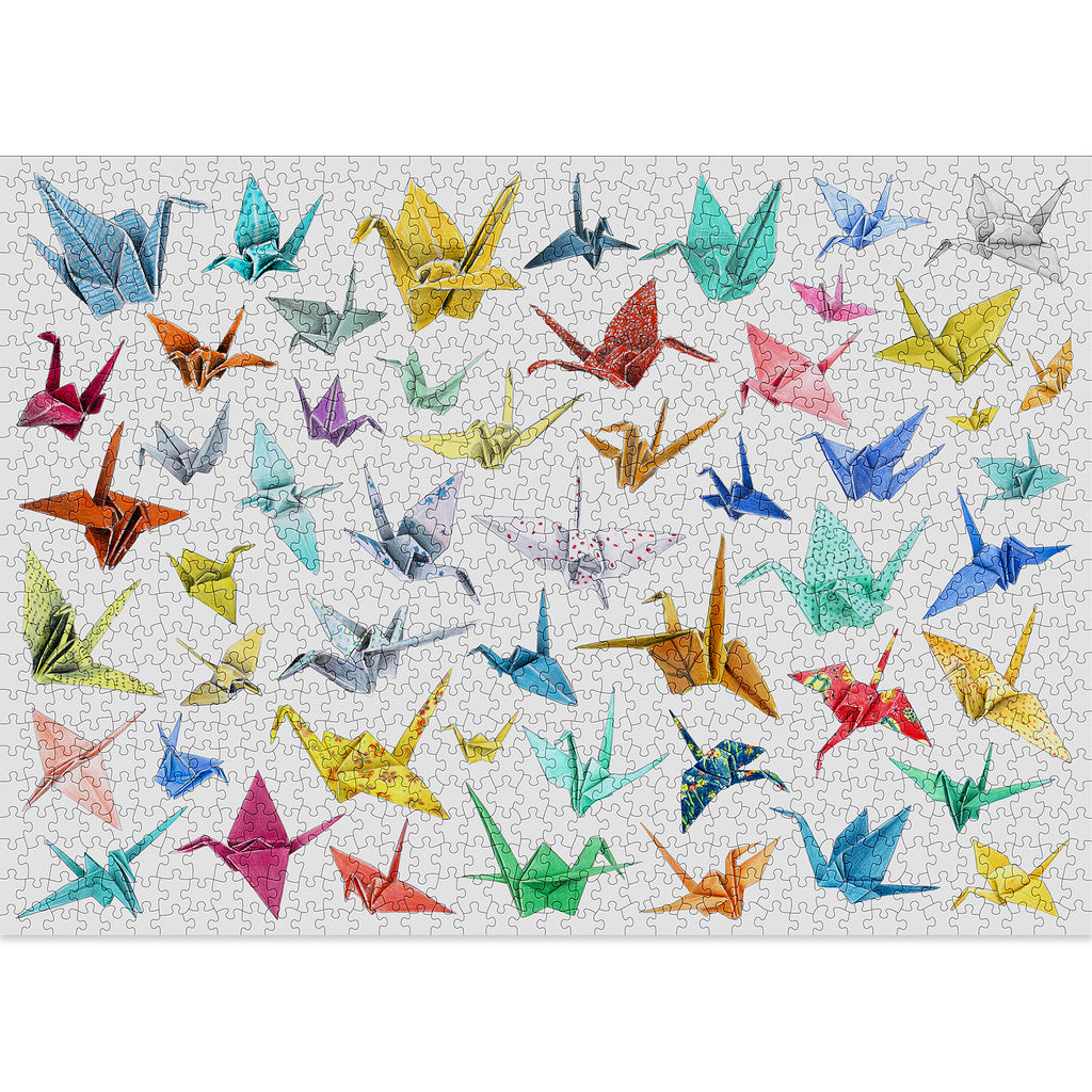 Cranes (Small Batch Random Cut) 1000-Piece Puzzle