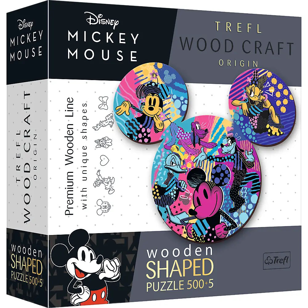 Disney's Mickey Mouse - Casse-tête de 505 pièces en Bois