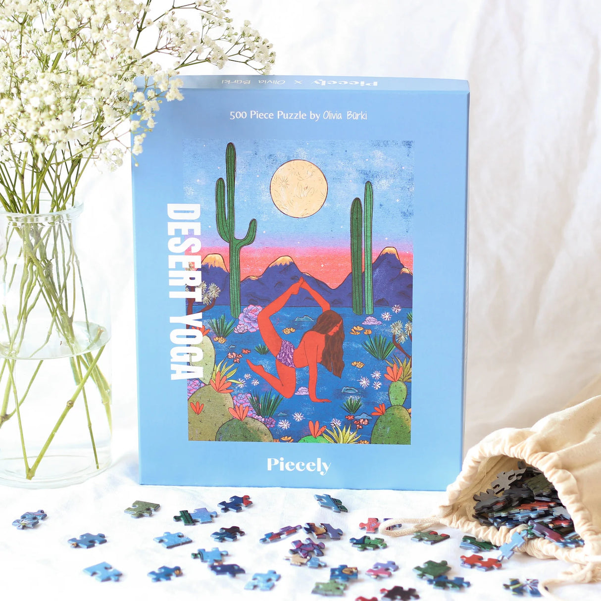 Desert Yoga 500-Piece Puzzle