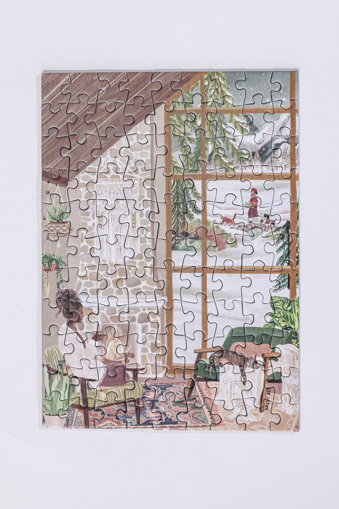 Mini puzzle Balade en forêt 99 pièces - La Box Trevell