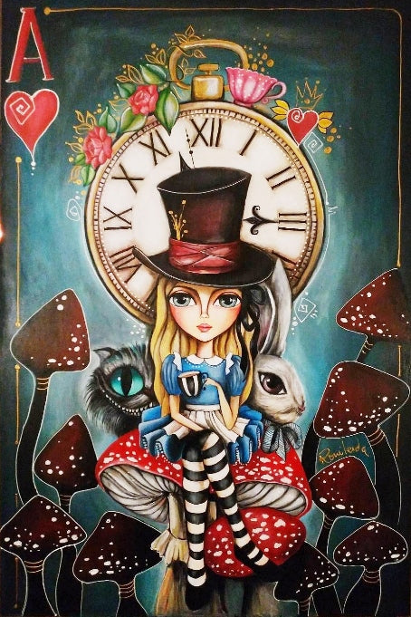 Tea Time with Alice – Romi Lerda 1000-Piece Puzzle