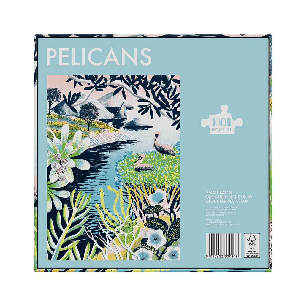 Pelicans (Small Batch Random Cut) 1000-Piece Puzzle