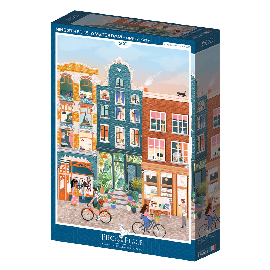 Nine Streets, Amsterdam 500-Piece Puzzle