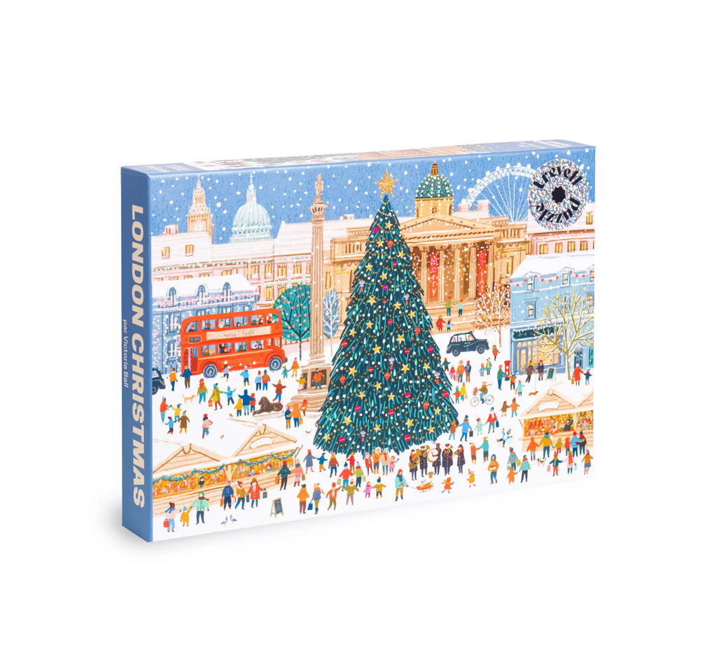 London Christmas 1000-Piece Puzzle