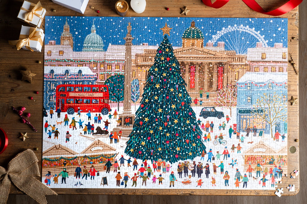 London Christmas<br>Casse-tête de 1000 pièces